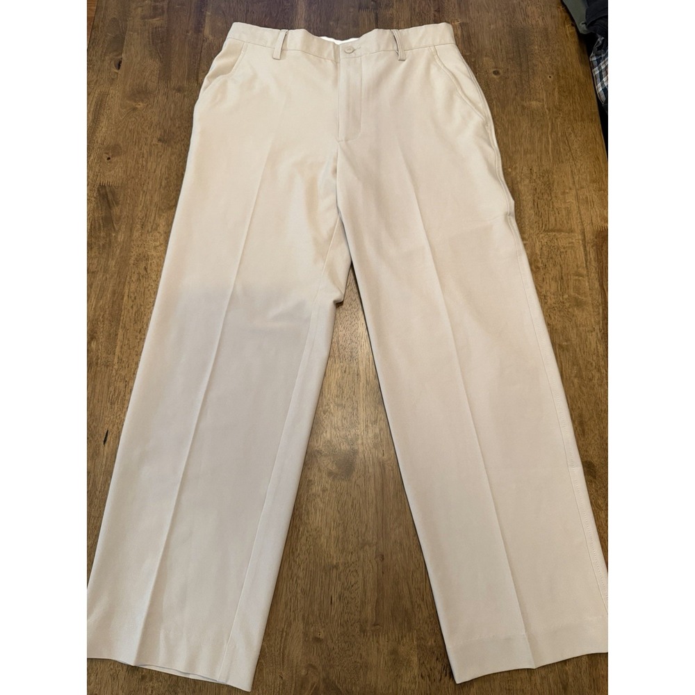 FootJoy Performance Golf Pants Men's 32x30 Tan Stretch Athletic Fit